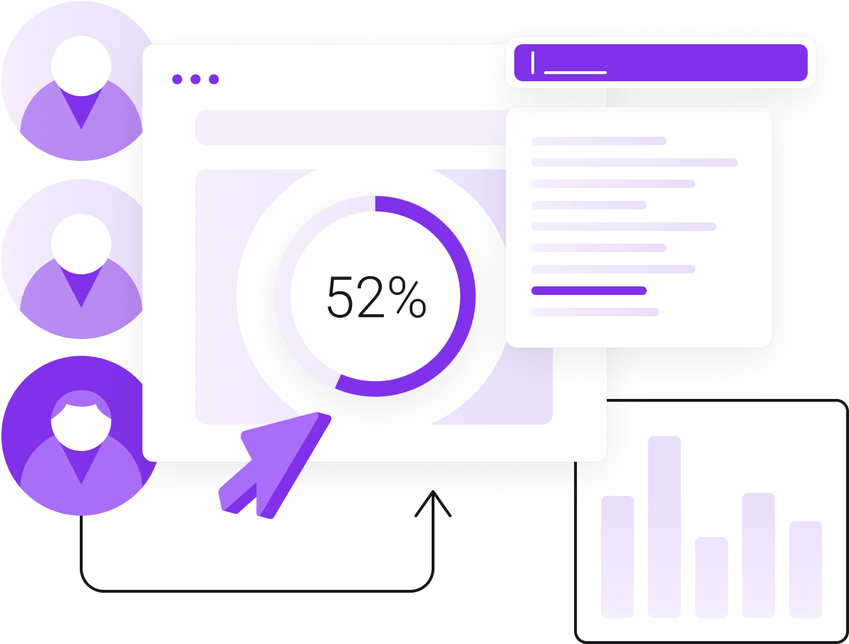 Pick the keywords you'd like to rank for. Monitor competitors.